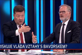 Primitivní nacionalismus, hodnotil Fiala postoj vlády k landsmanšaftu. Okamura mluvil o NSDAP | CNN Prima News